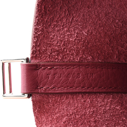Hermes Taurillon Clemence Picotin Lock 18 PM Rubis 6 of 10