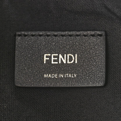 Fendi Vitello Grace Matte Small Fendigraphy Hobo Bag Black 6 of 8