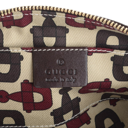 Gucci Guccissima Princy Wristlet Dark Brown 6 of 7