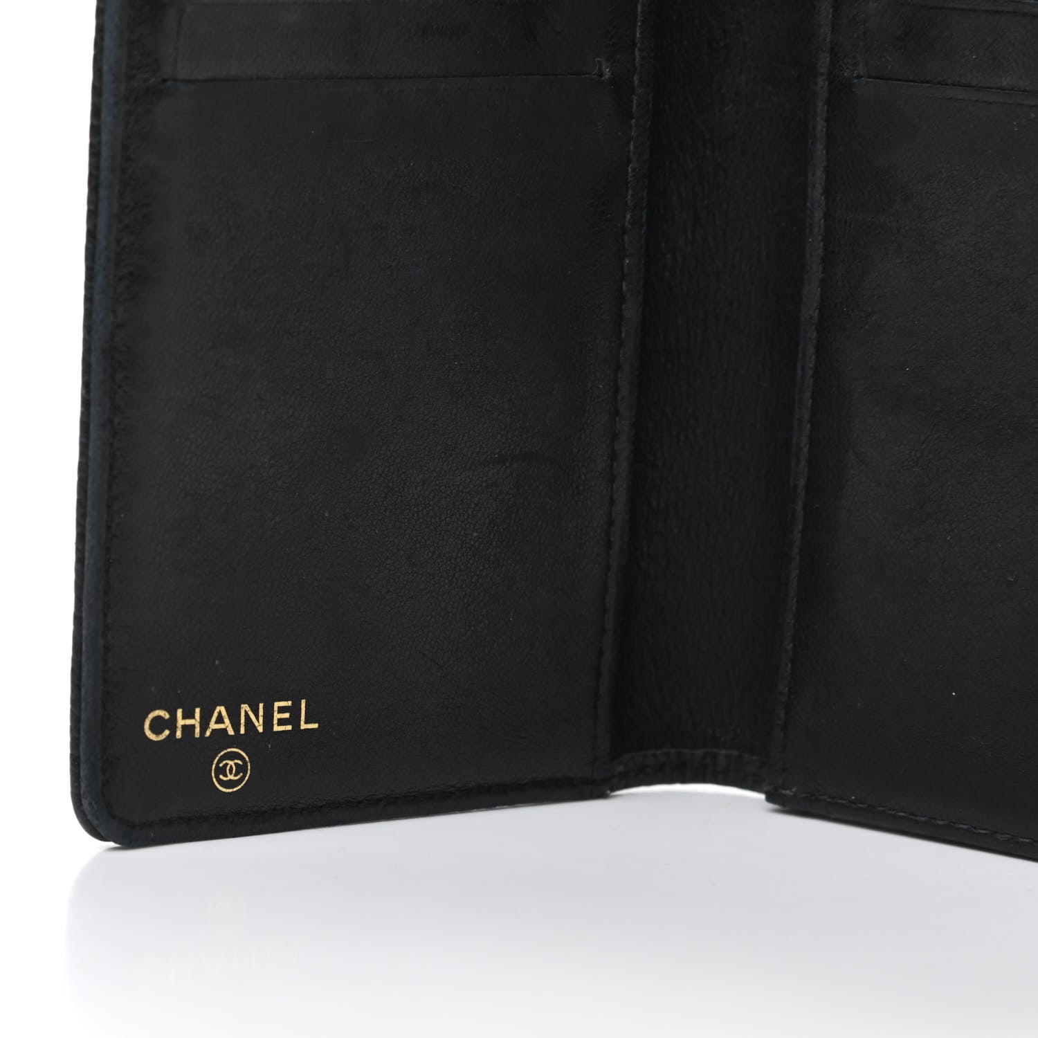 Chanel Caviar Timeless CC Card Holder Wallet Black 6 of 8
