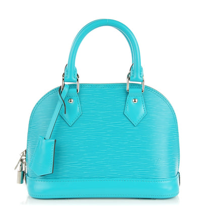 Louis Vuitton Epi Alma BB Turquoise 1 of 7