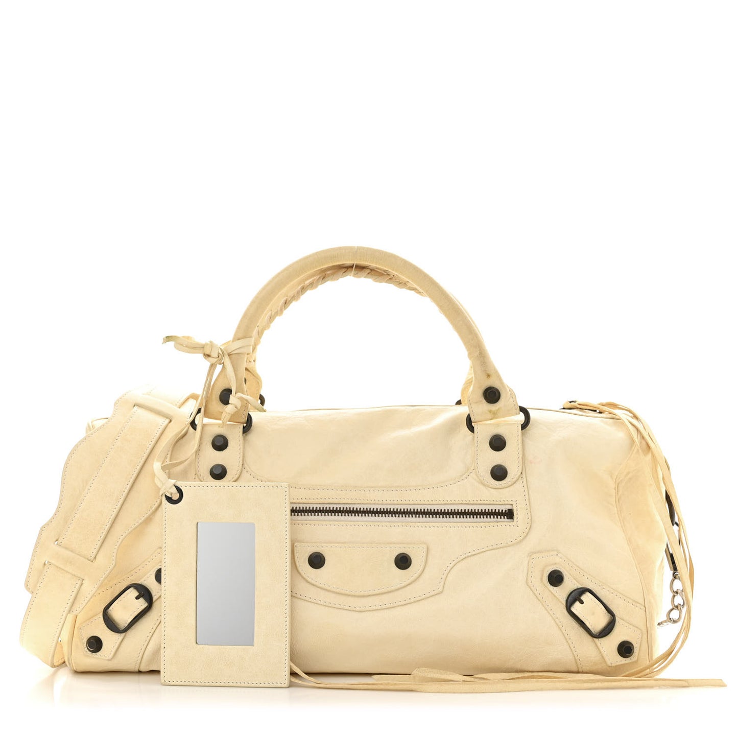 Agneau Classic Hardware Twiggy White