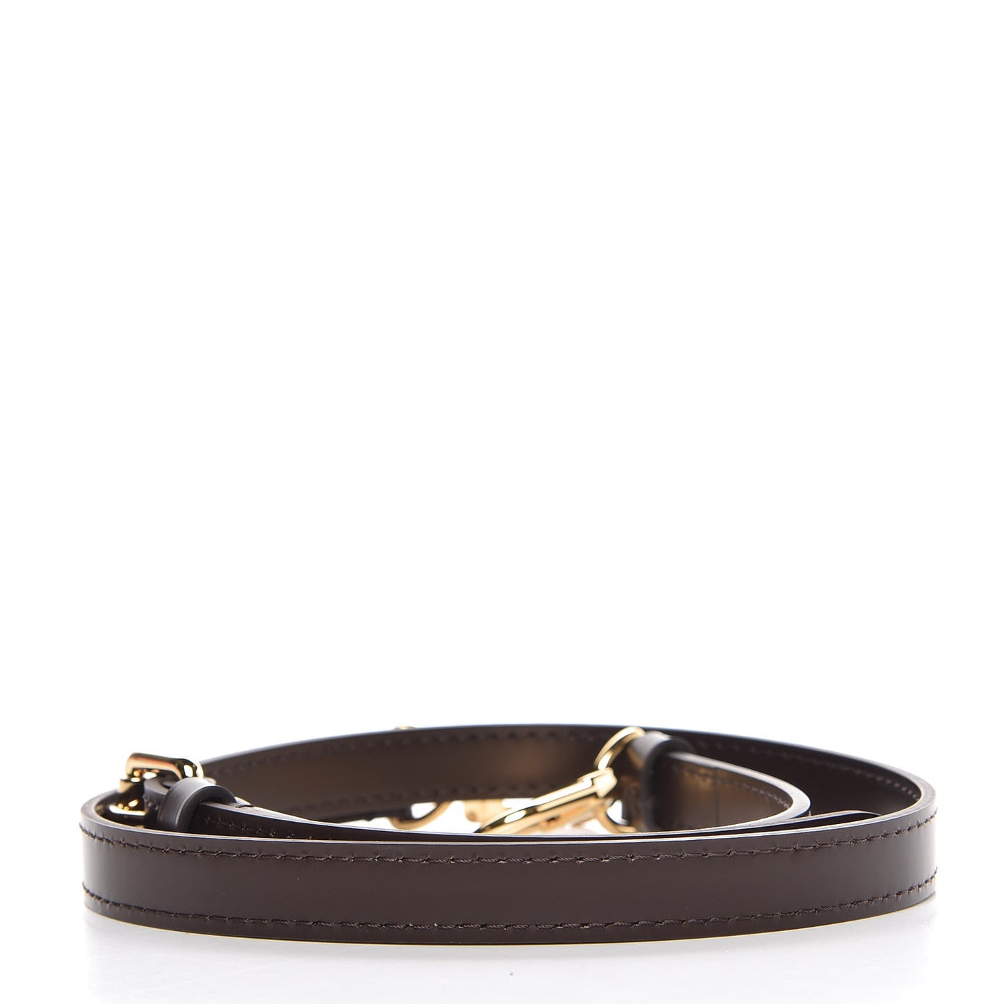 Calfskin 16mm Adjustable Shoulder Strap Brown