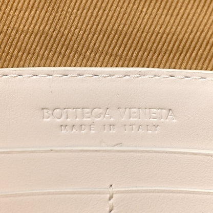 Bottega Veneta Nappa Intrecciato Medium Zip Pouch White 6 of 10