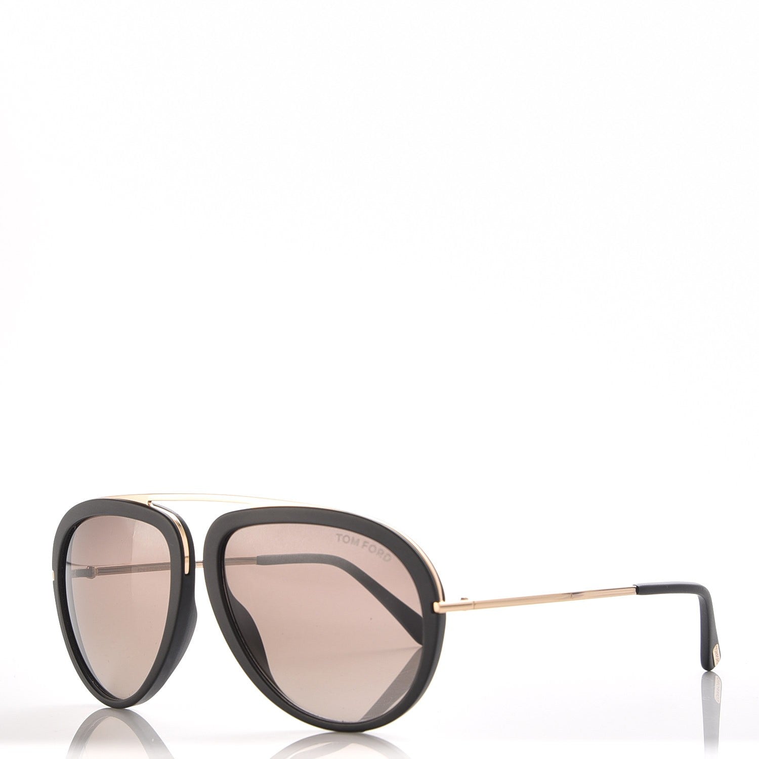 Tom Ford Stacy Aviator Sunglasses TF452 Black 1 of 8