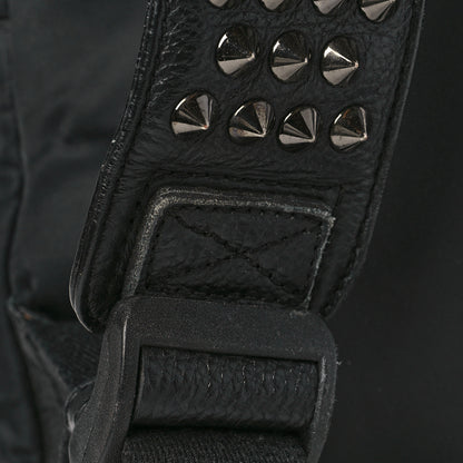 Givenchy Nylon Calfskin Studded Backpack Black 10 of 12