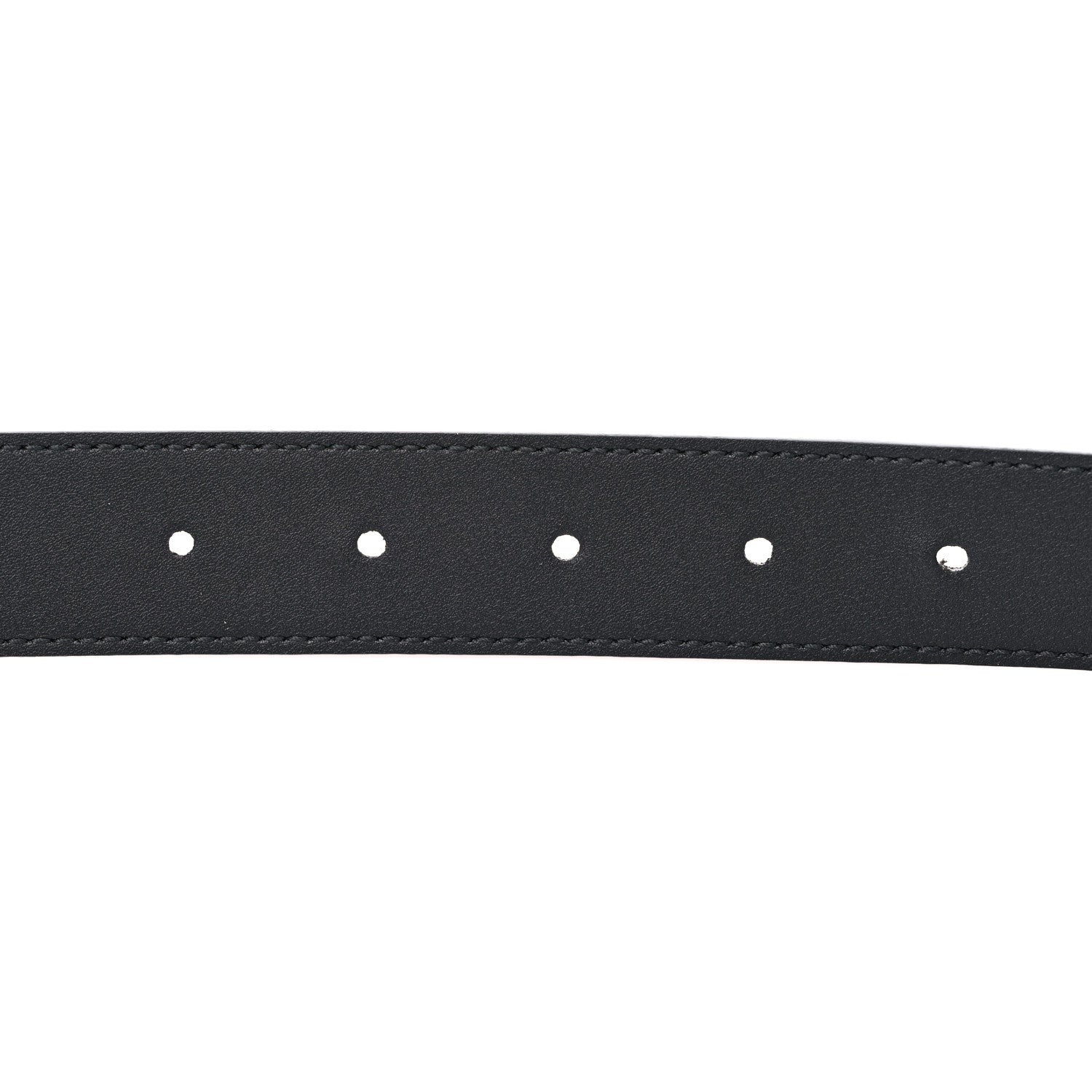 Gucci Plutone Calfskin Double G 30mm Belt 95 38 Black 4 of 6