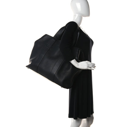 Christian Dior HOMME Grained Calfskin Tote Black 2 of 10