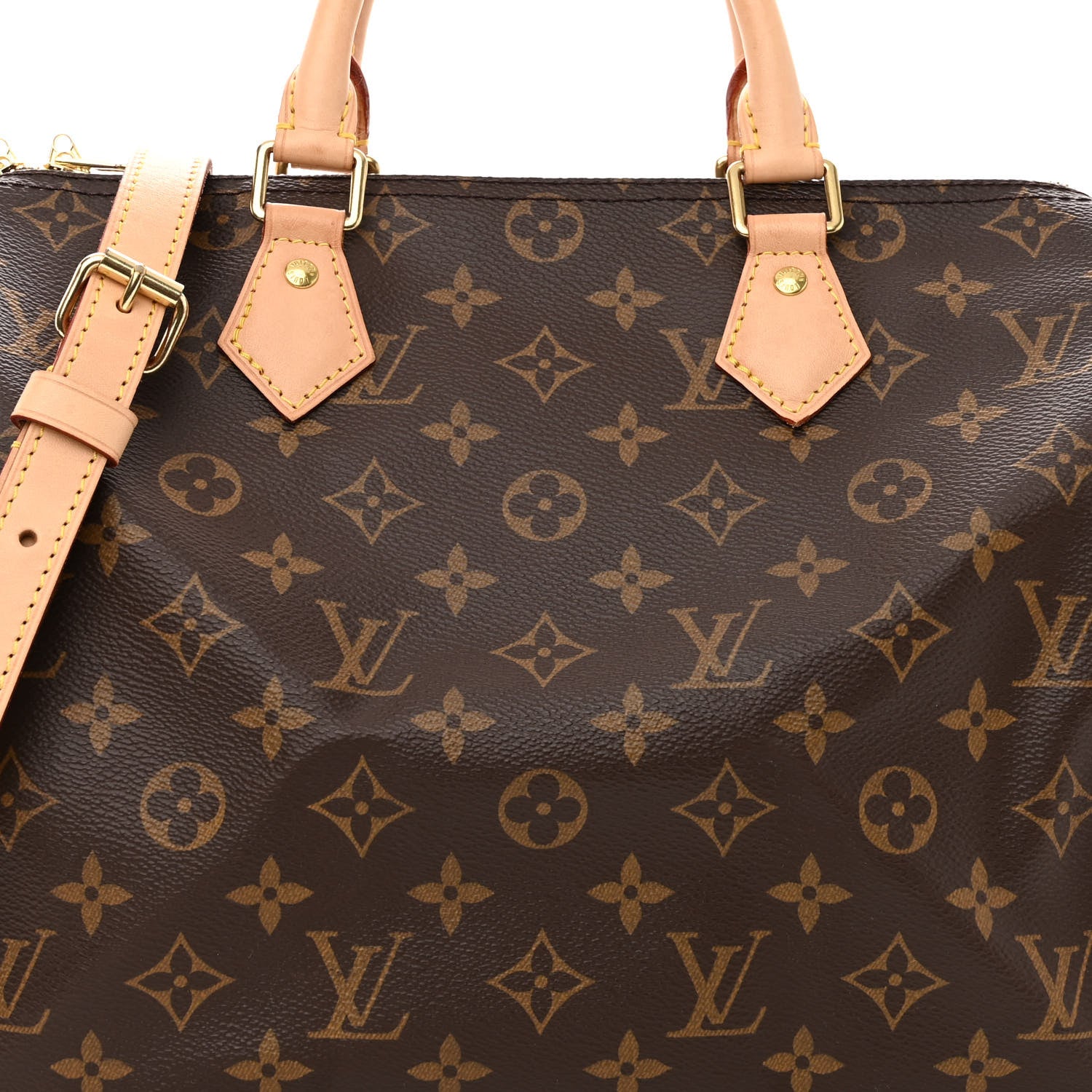 Louis Vuitton LOUIS VUITTON Monogram Speedy Bandouliere 30 7 of 9