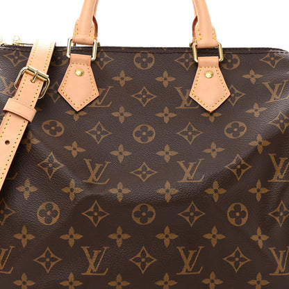 Louis Vuitton LOUIS VUITTON Monogram Speedy Bandouliere 30 7 of 9