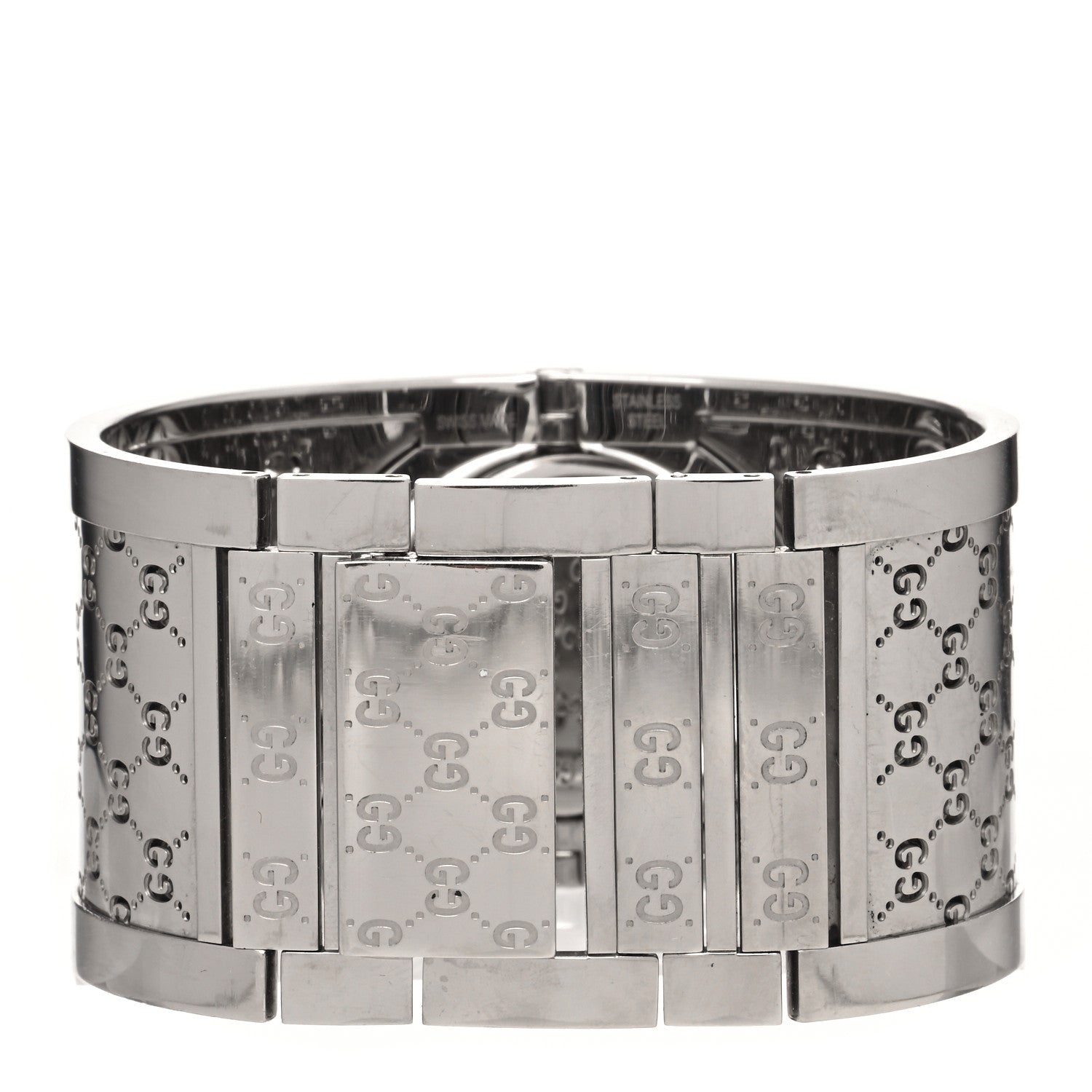 Gucci Stainless Steel 33mm Twirl Quartz Watch Brown 3 of 4