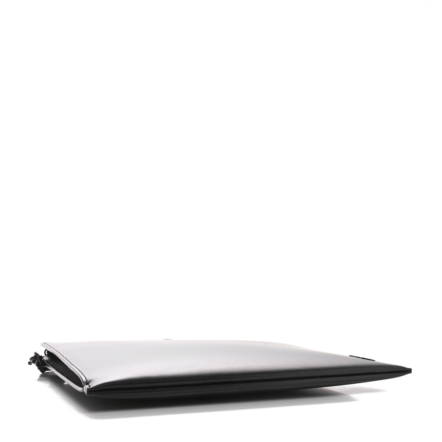 Saint Laurent Shiny Calfskin Monogram Zipped Tablet Holder Black 4 of 8