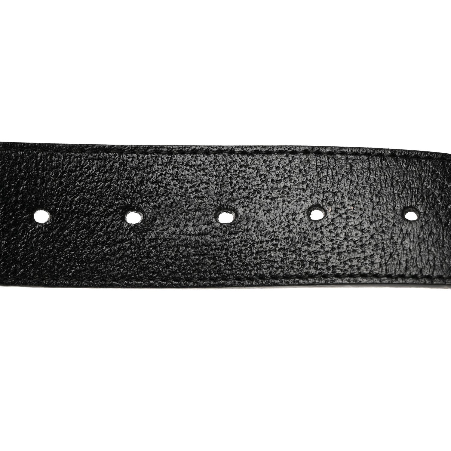 Gucci Textured Calfskin Double G 40mm Belt 90 36 Black 5 of 6