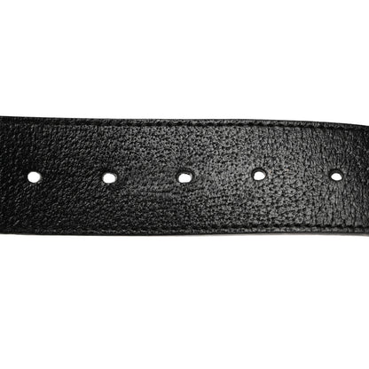 Gucci Textured Calfskin Double G 40mm Belt 90 36 Black 5 of 6