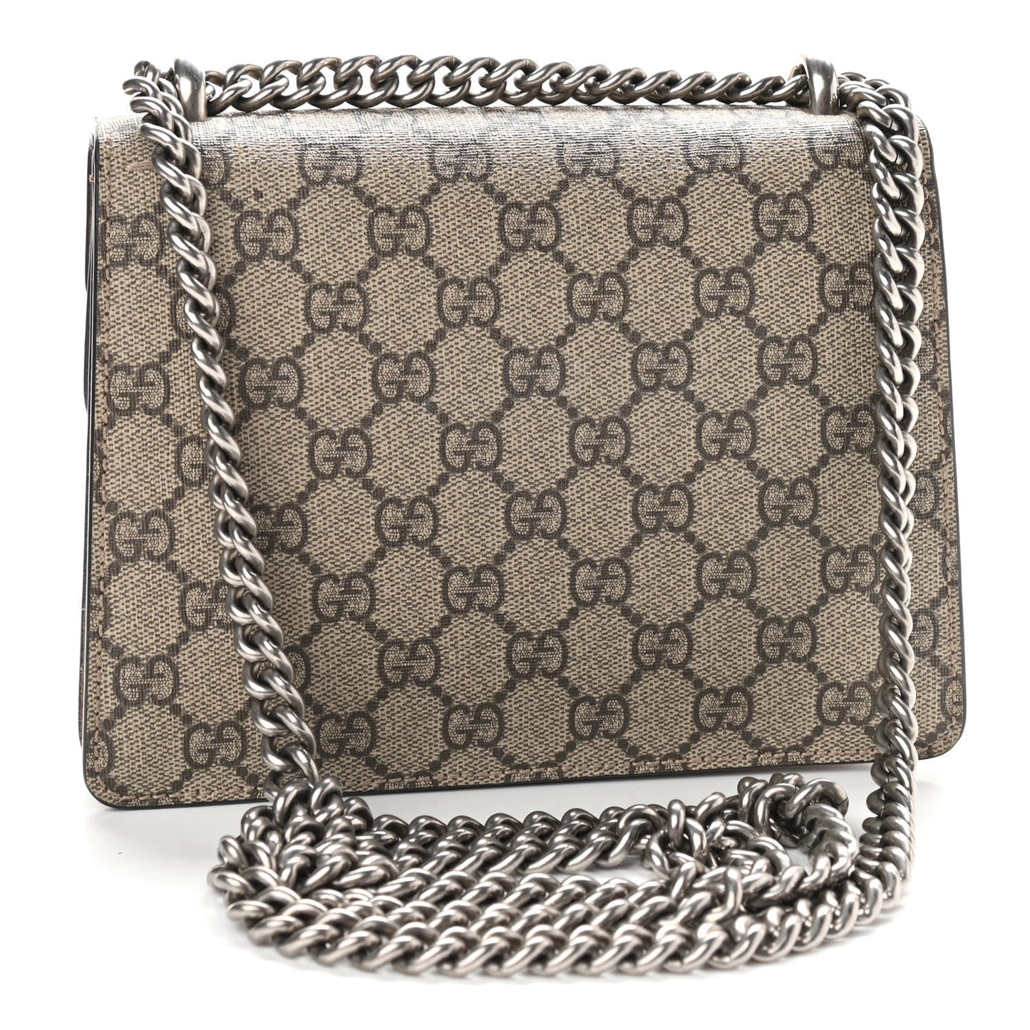 GG Supreme Monogram Mini Dionysus Shoulder Bag Taupe