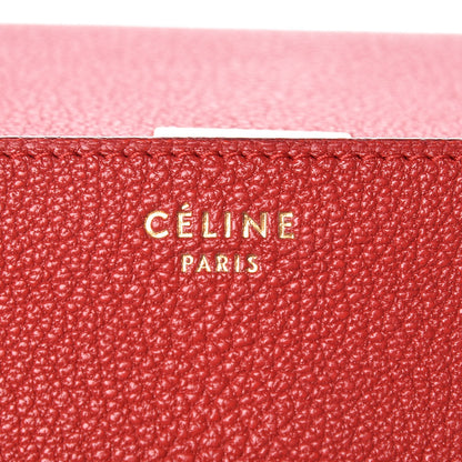 Celine Goatskin Medium Classic Box Flap Bag Carmin 6 of 9