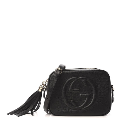 Gucci Pebbled Calfskin Small Soho Disco Bag Black 1 of 9