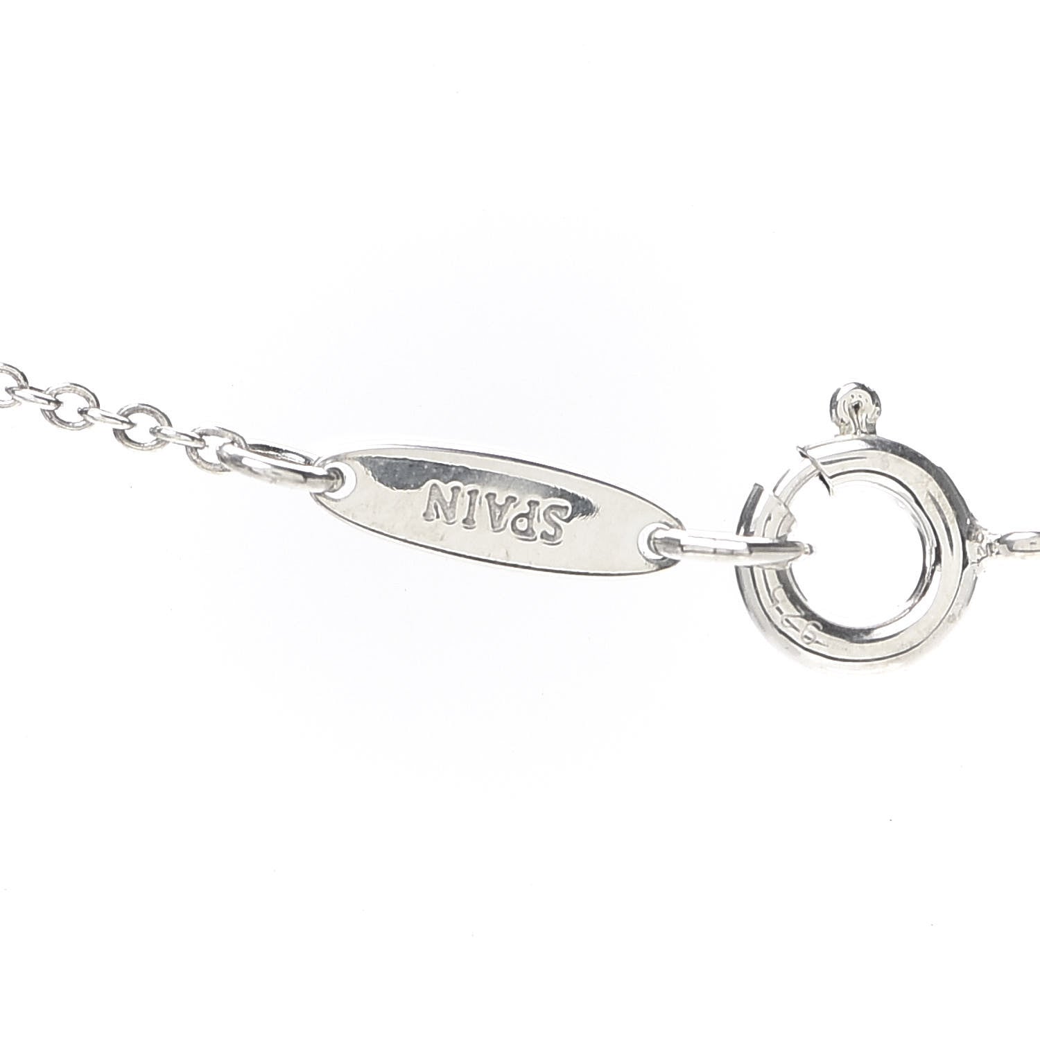 Tiffany Sterling Silver Elsa Peretti Letter L Pendant Necklace 5 of 7