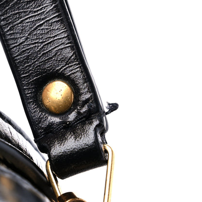 Saint Laurent Tweed Calfskin Monogram Lou Camera Bag Black 10 of 10