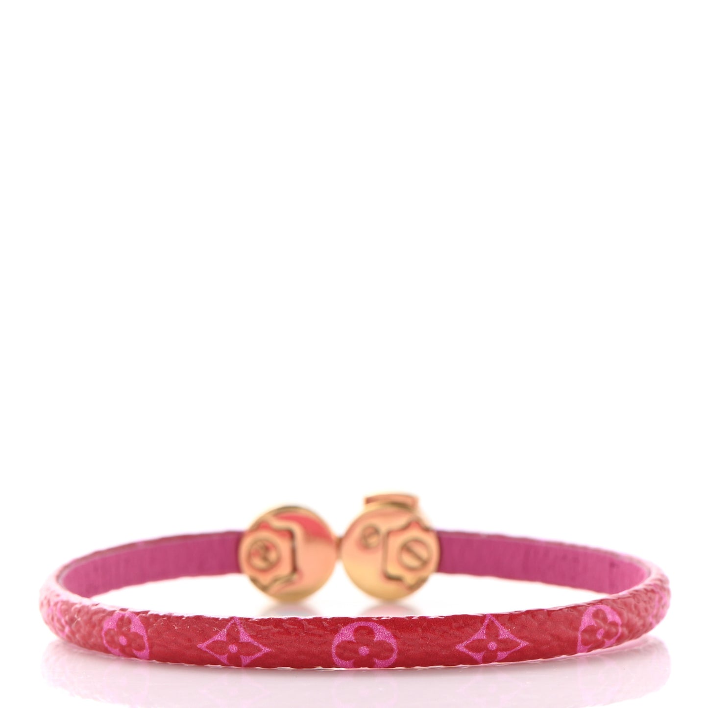 Monogram Mini Historic Bracelet 17 Fuchsia
