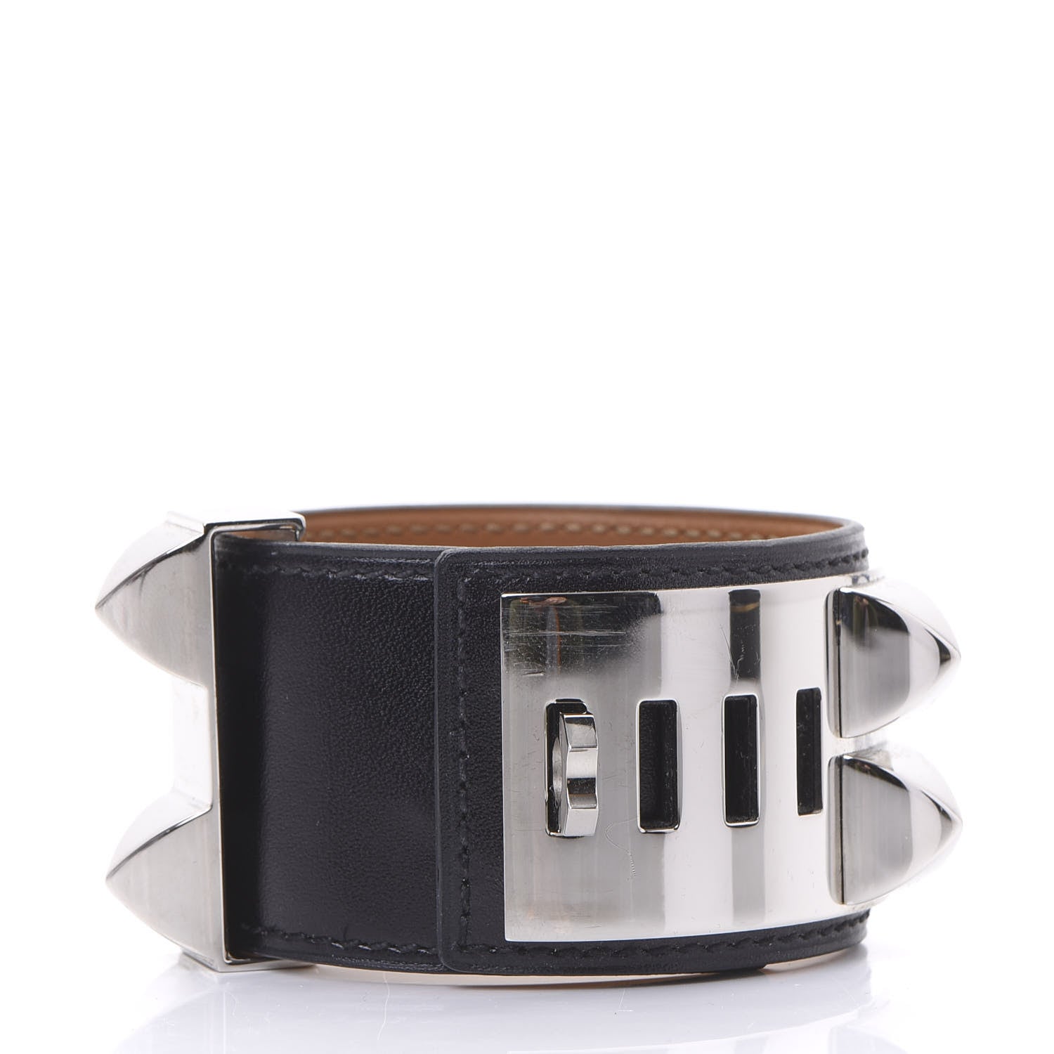 Hermes Box Collier de Chien CDC Bracelet S Black 2 of 4