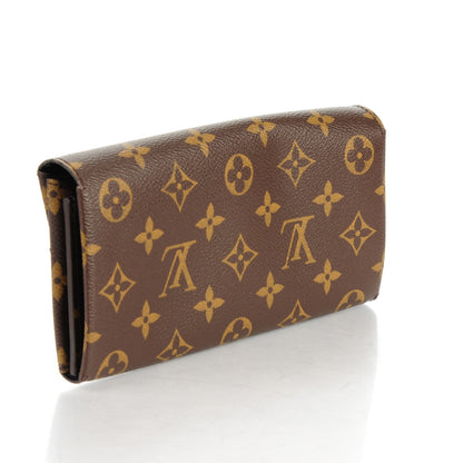 Louis Vuitton Monogram Triangle Wallet Black 3 of 7
