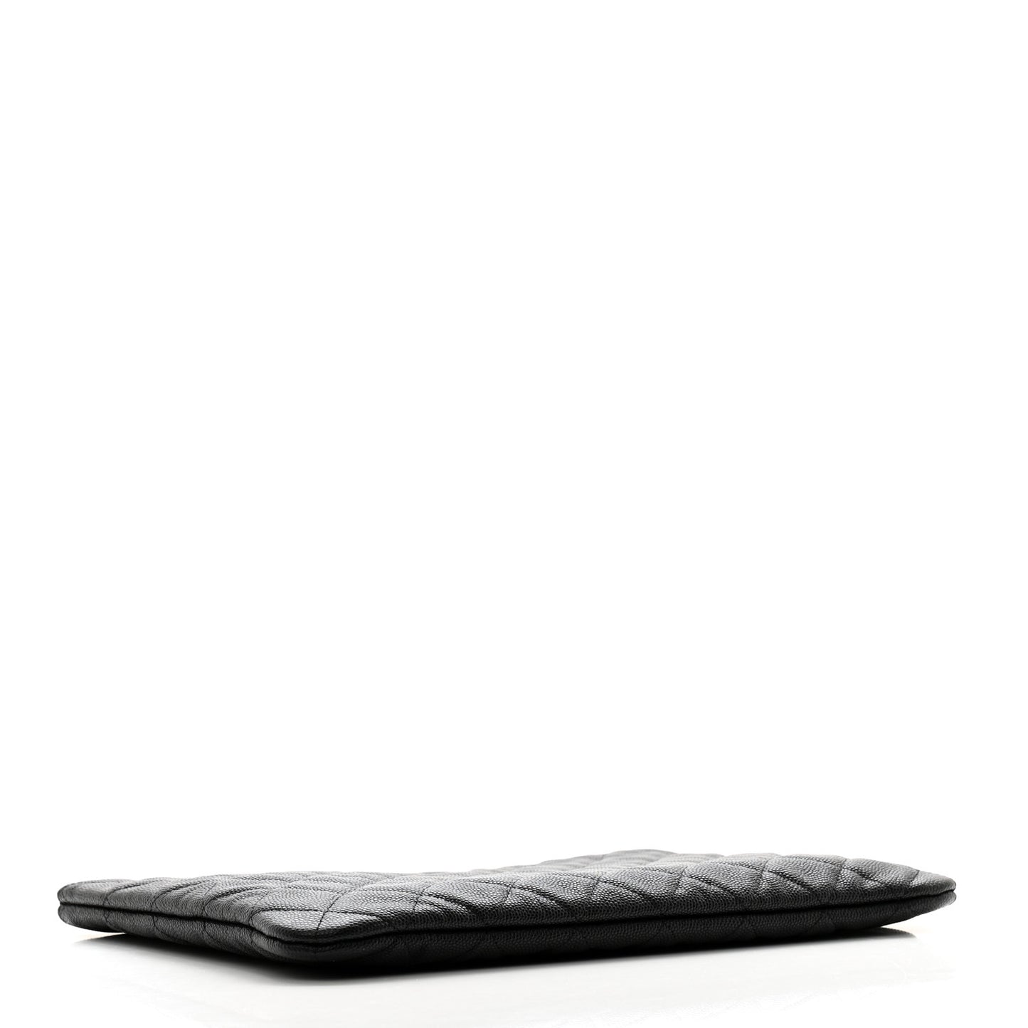 Caviar Quilted Medium Cosmetic Case Black