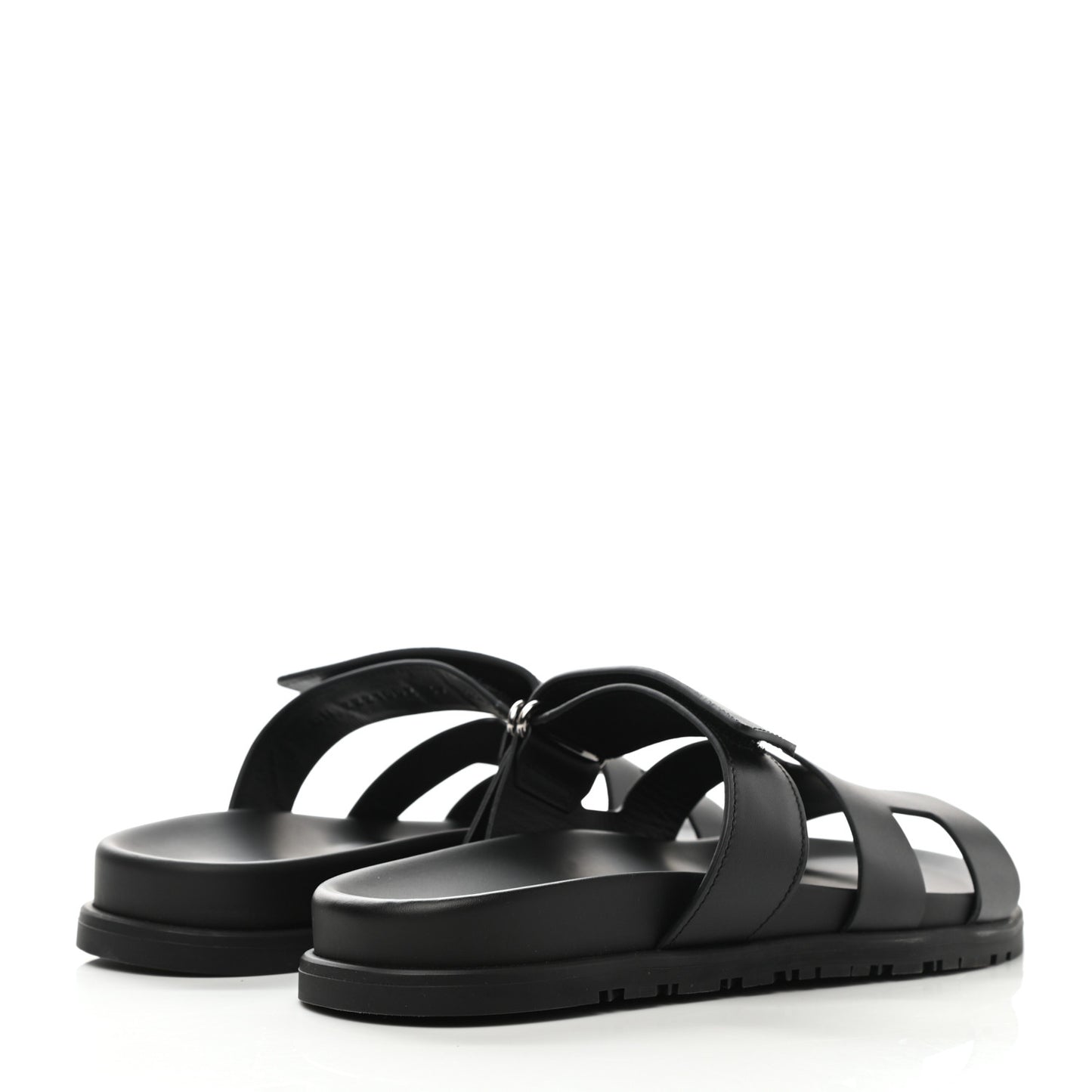 Calfskin Womens Chypre Sandals 39 Black