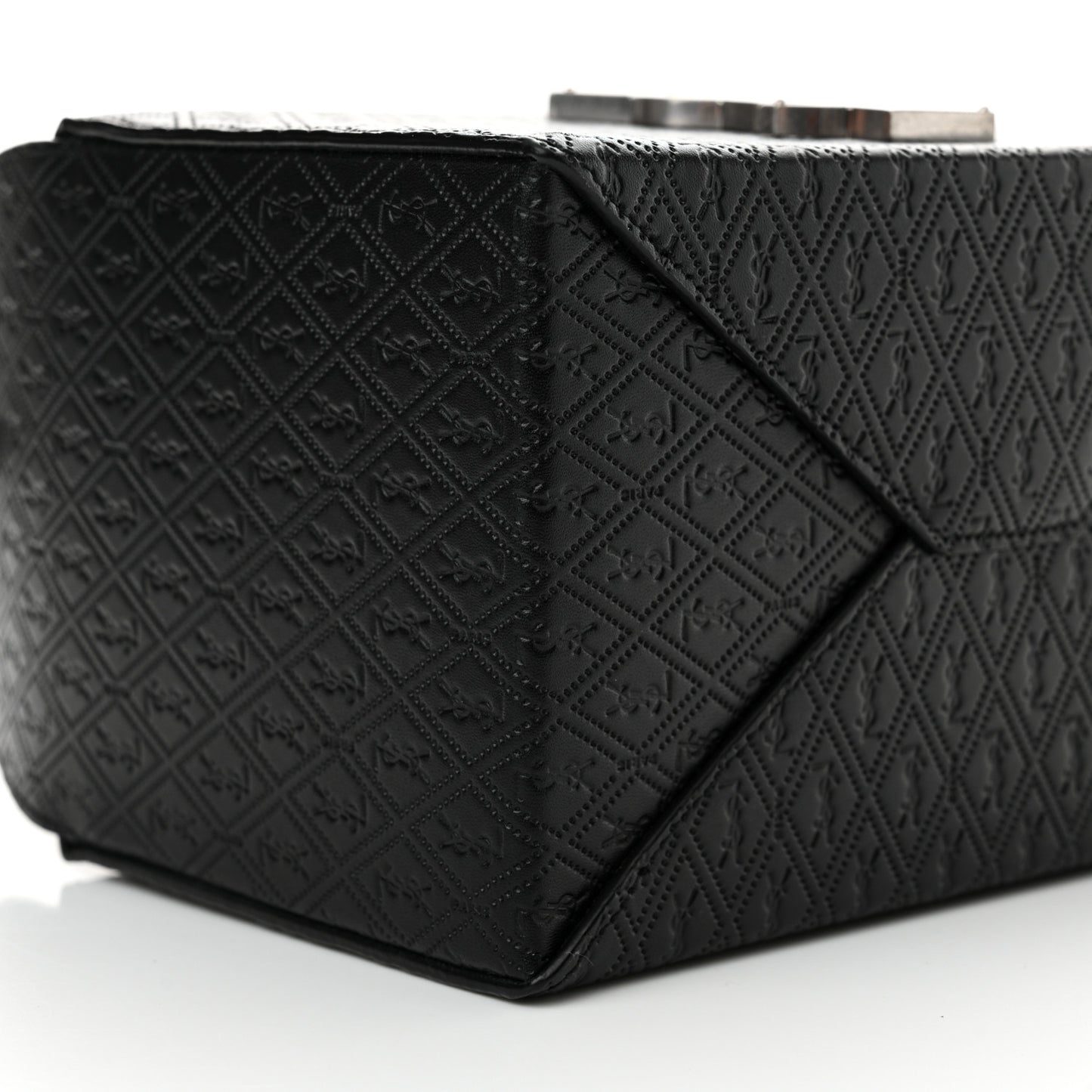 Calfskin Monogram Take Away Box Black