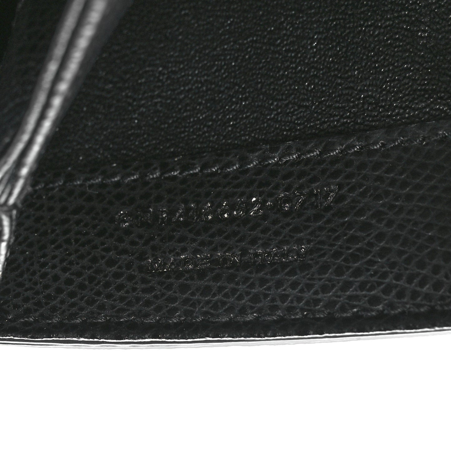 Textured Calfskin Medium Classic Monogram Universite Bag Black