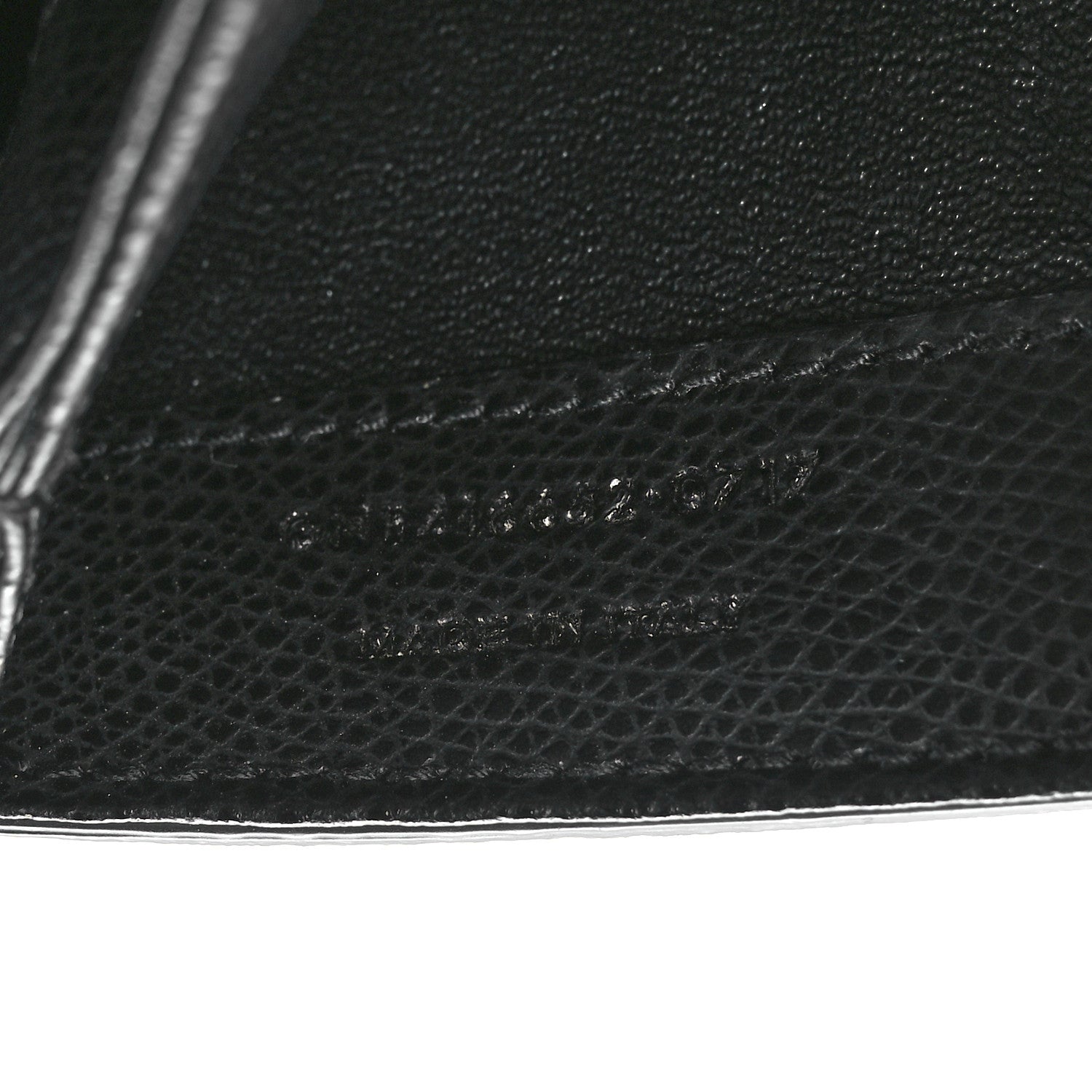 Saint Laurent Textured Calfskin Medium Classic Monogram Universite Bag Black 7 of 12