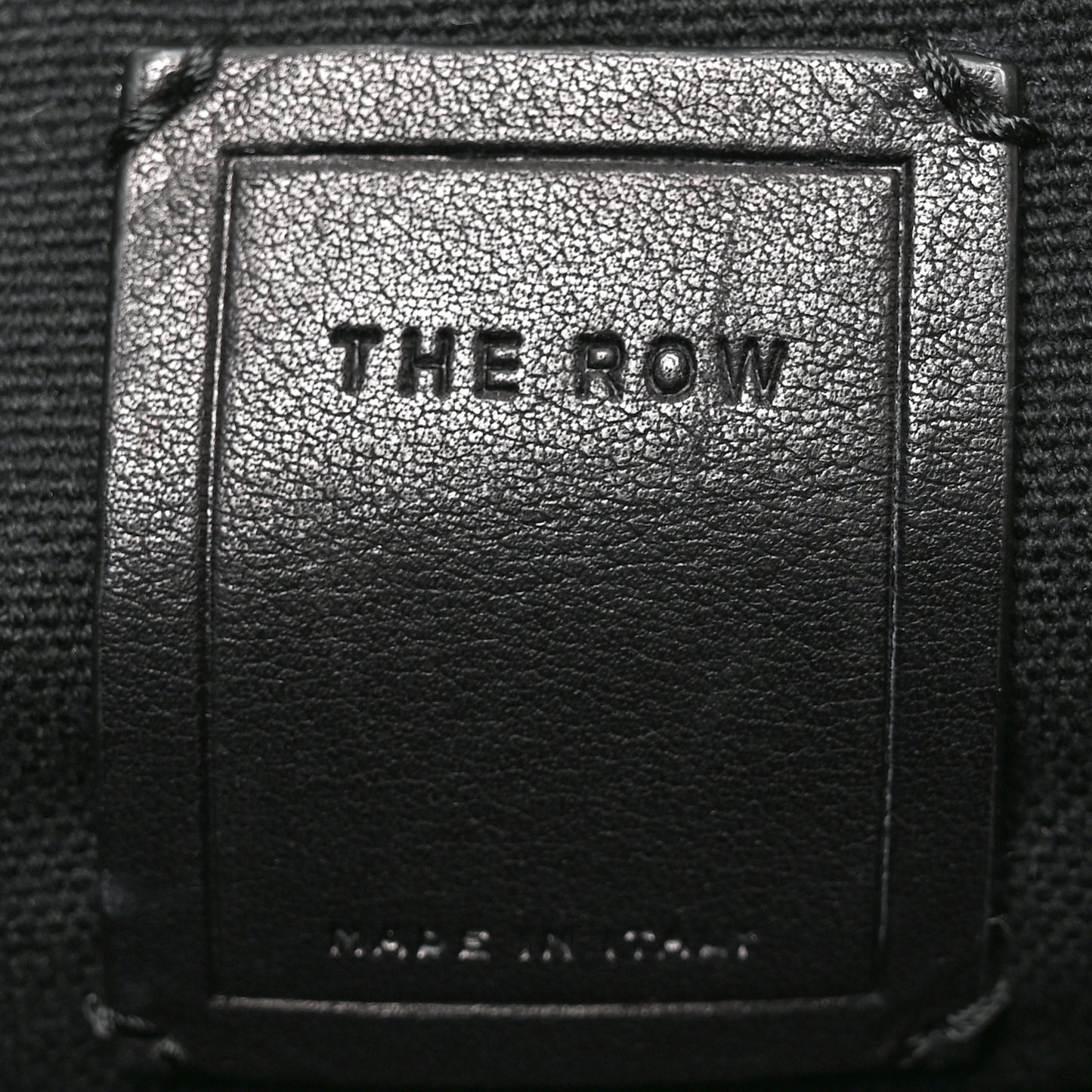 Cotton Twill Idaho Shoulder Bag Black