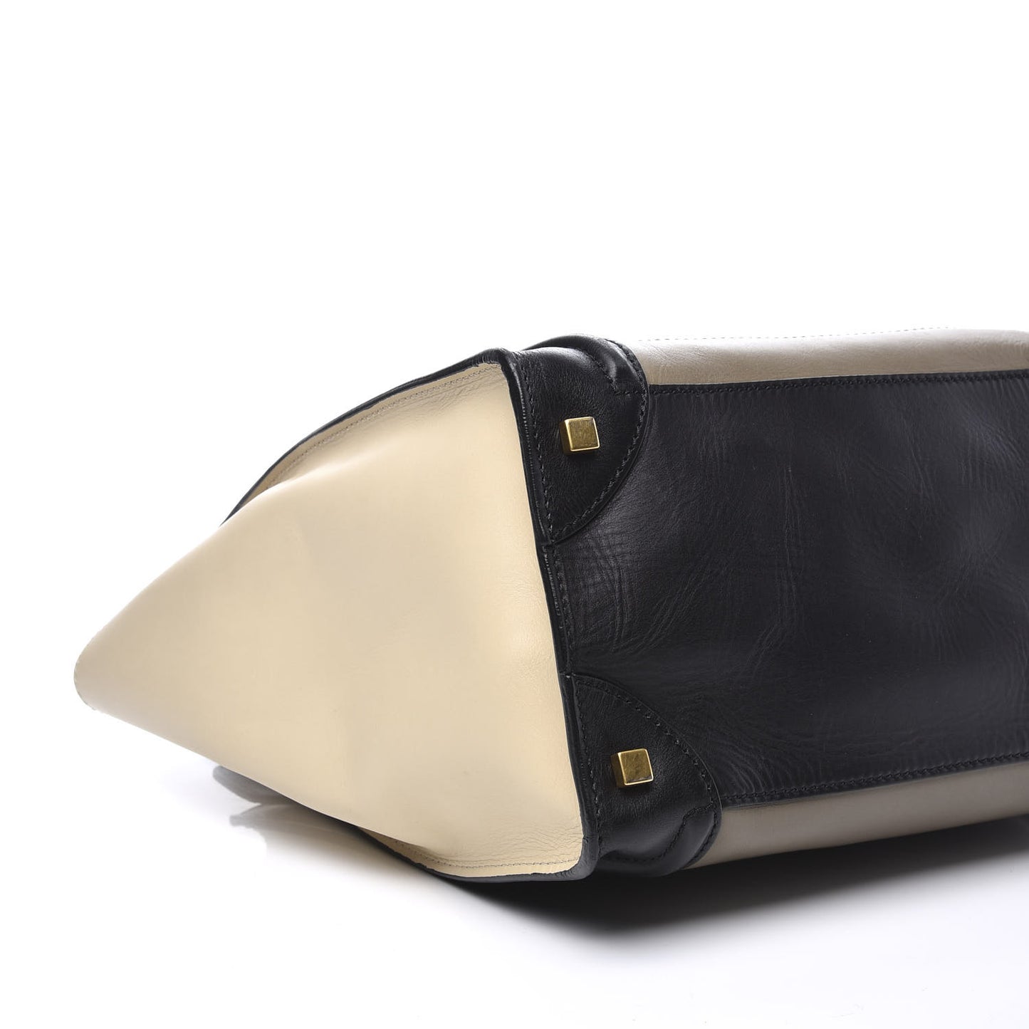 Smooth Calfskin Mini Tri-Color Luggage Grey