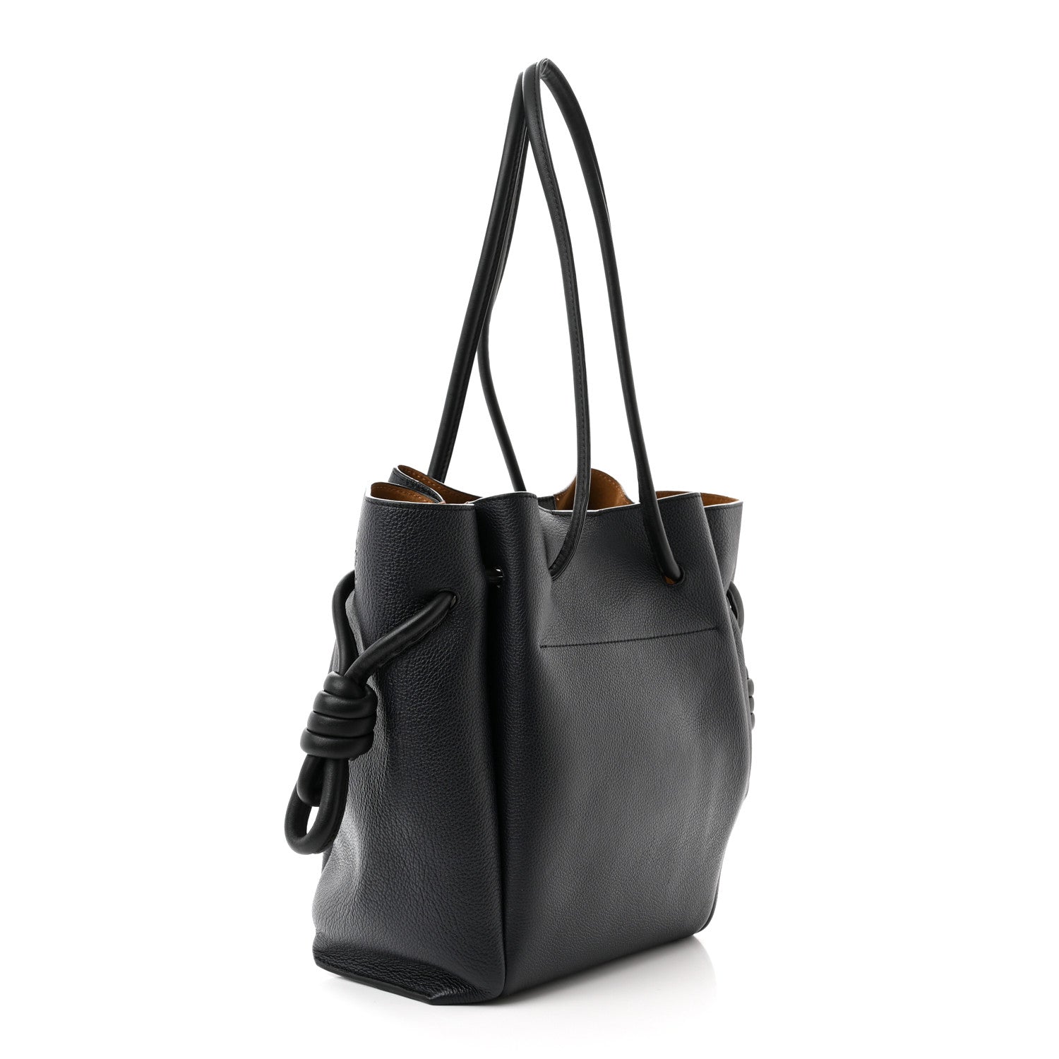 Loewe Calfskin Small Flamenco Knot Bag Midnight 3 of 9