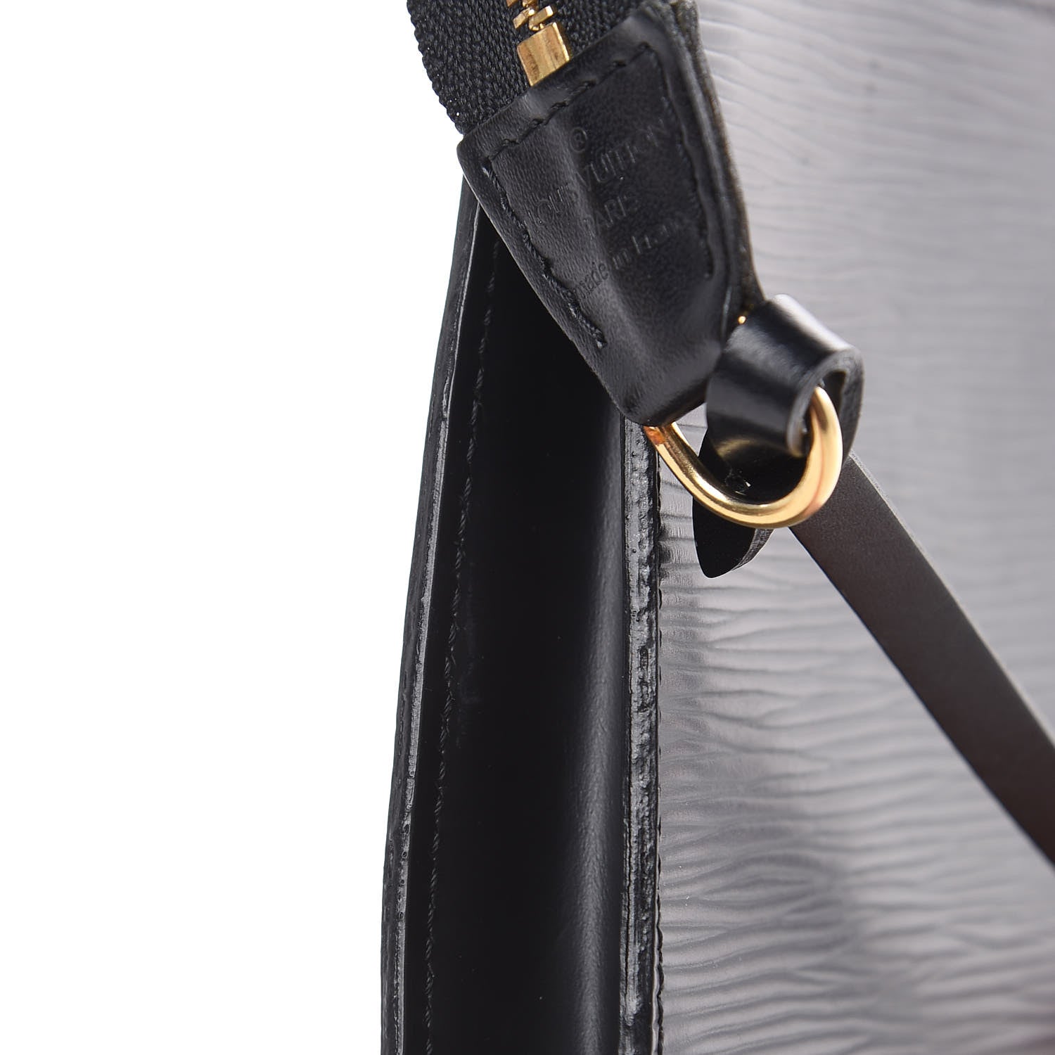 Louis Vuitton Epi Pochette Accessories 24 Black 8 of 9
