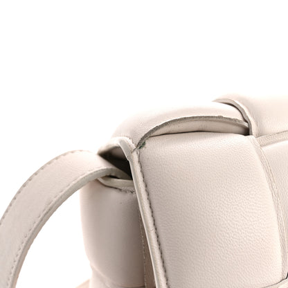 Bottega Veneta Nappa Maxi Intreccio Padded Cassette Crossbody Bag Chalk 13 of 15