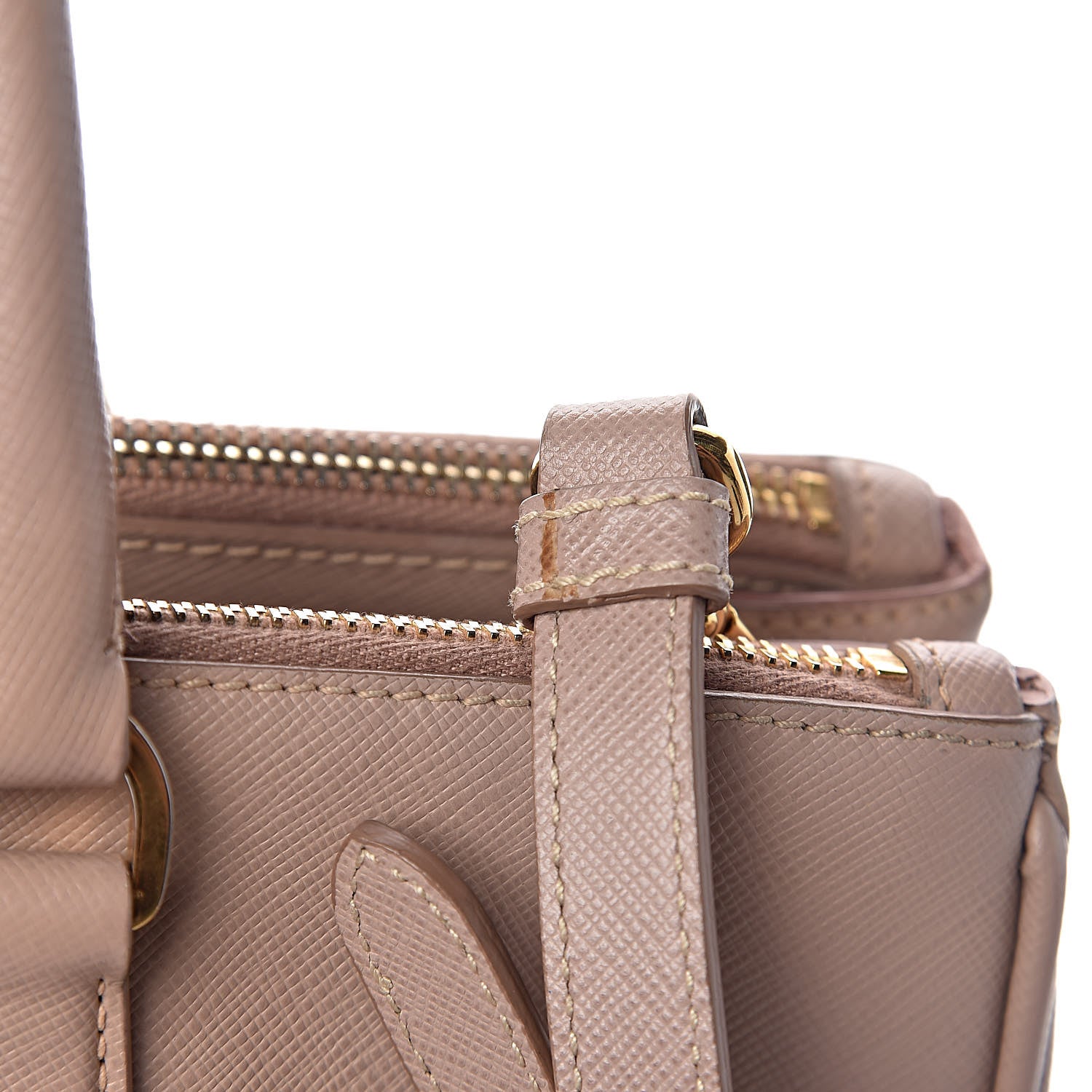 Prada Saffiano Medium Galleria Double Zip Tote Cammeo 19 of 31