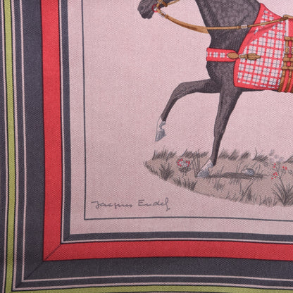 Hermes Silk Dip Dye Couvertures Et Tenues de Jour Scarf 90 5 of 7