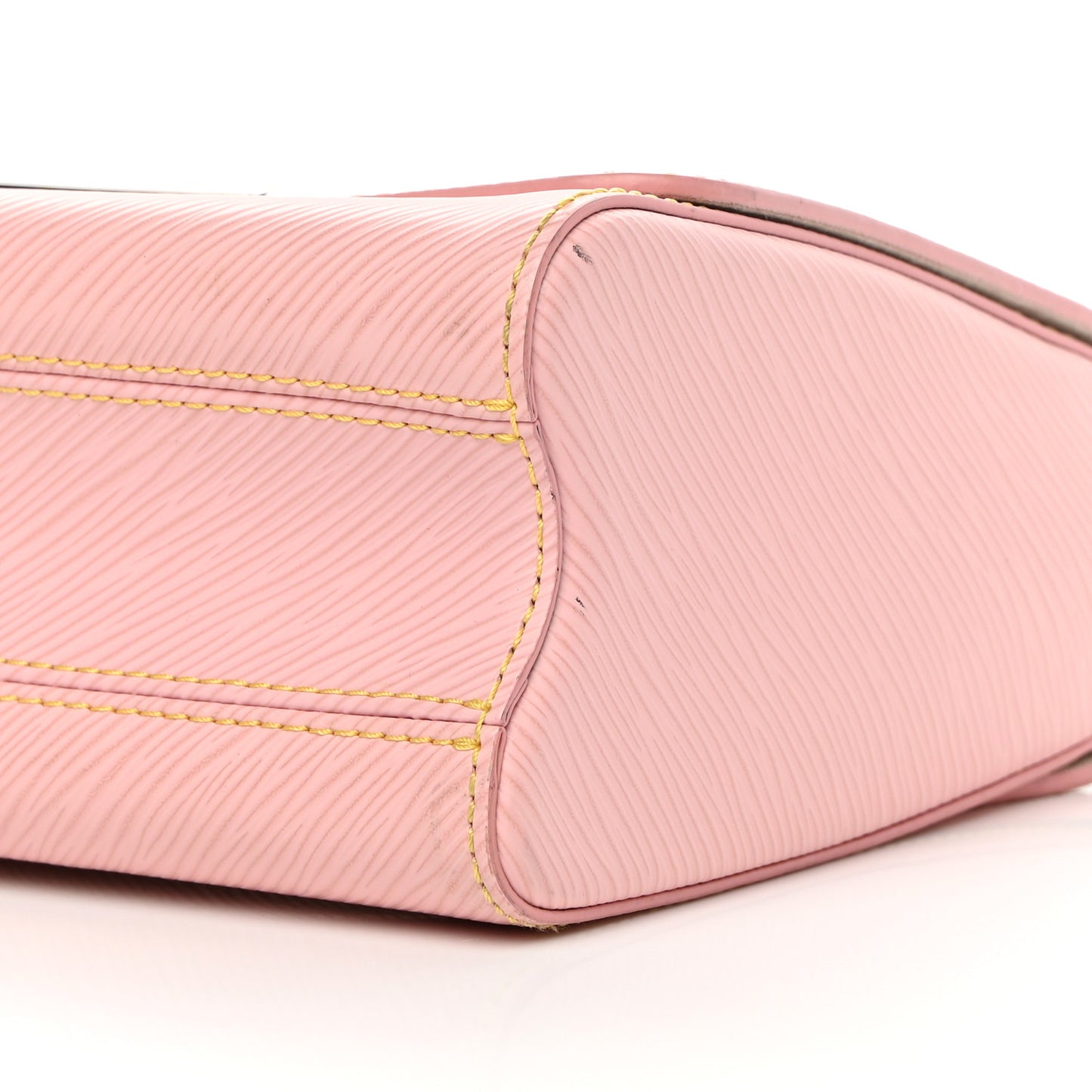 Epi Twist Shoulder Bag MM Rose Ballerine