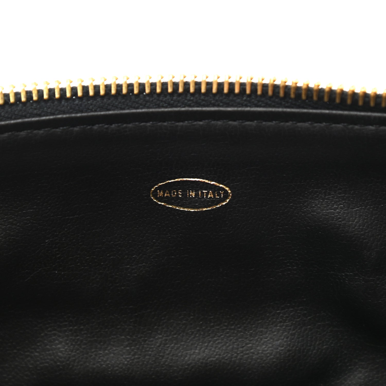 Chanel Lambskin Vanity Cosmetic Case Black 8 of 9