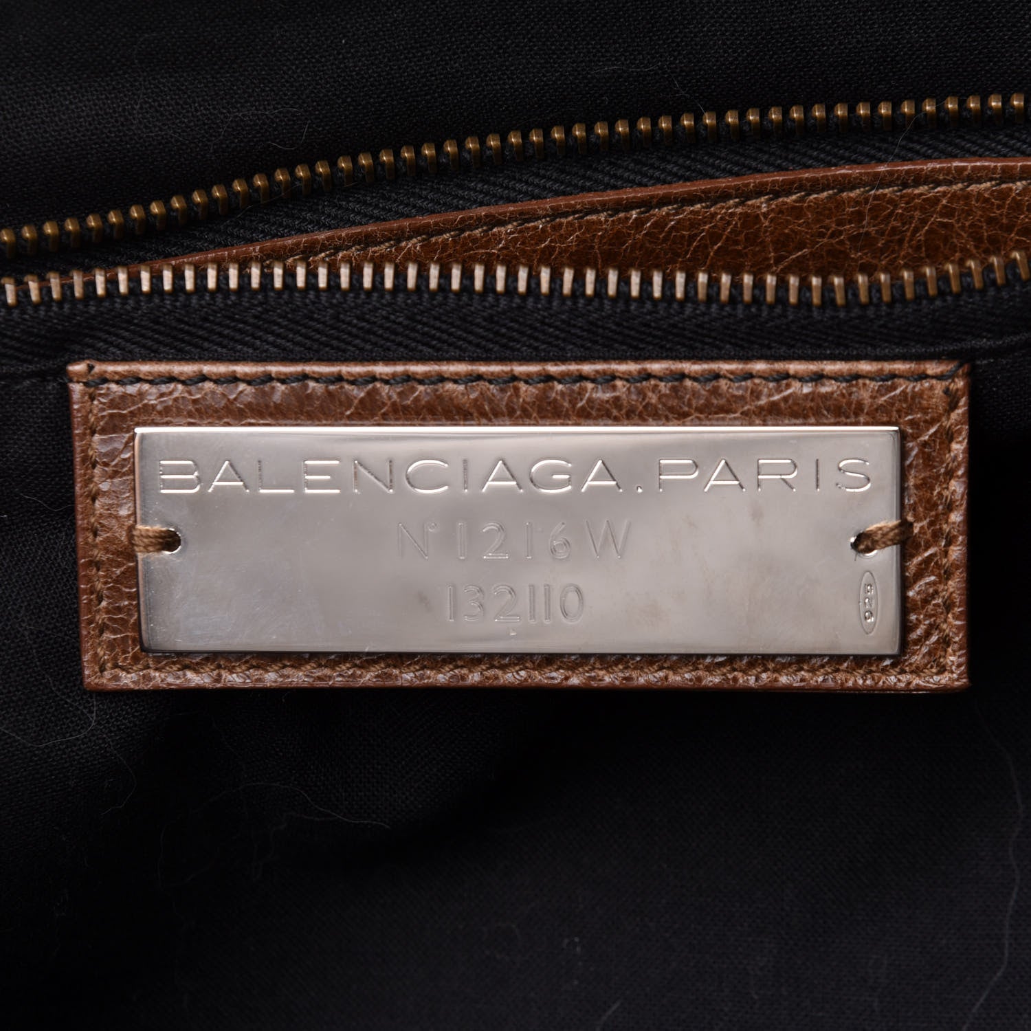 Balenciaga Agneau Classic Hardware Work Castagna 5 of 10