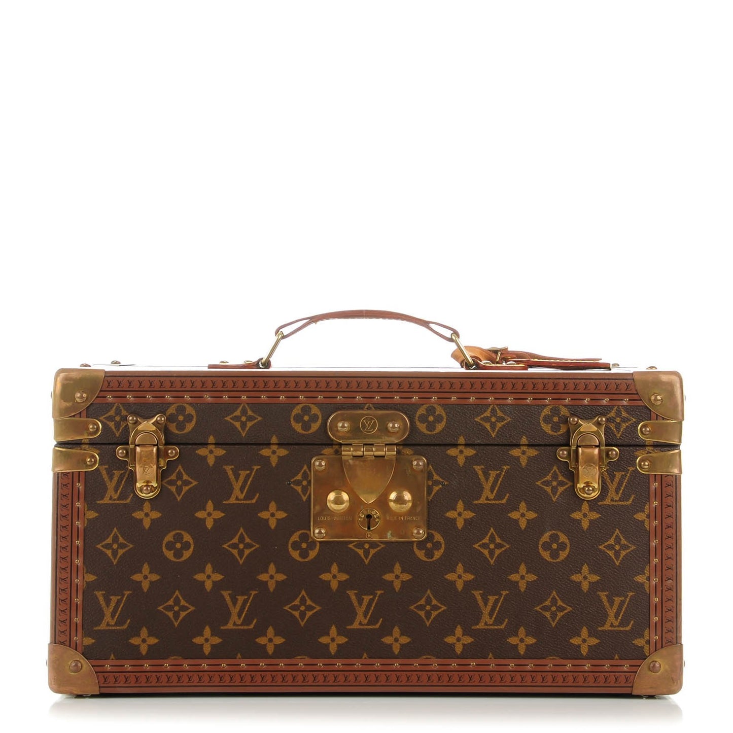 Monogram Boite Bouteilles et Glace Beauty Train Case