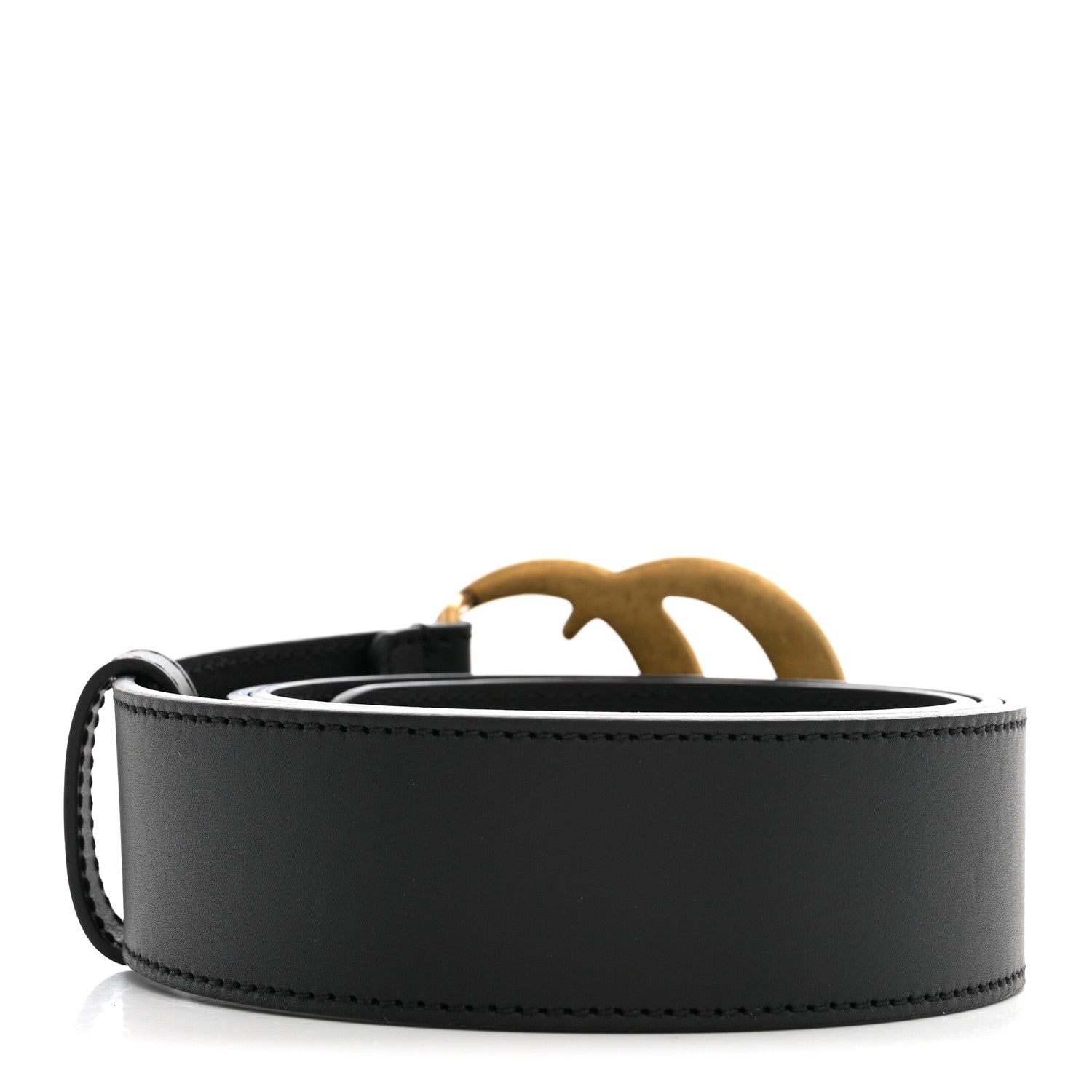 Gucci Calfskin Double G 40mm Belt 95 38 Black 2 of 6