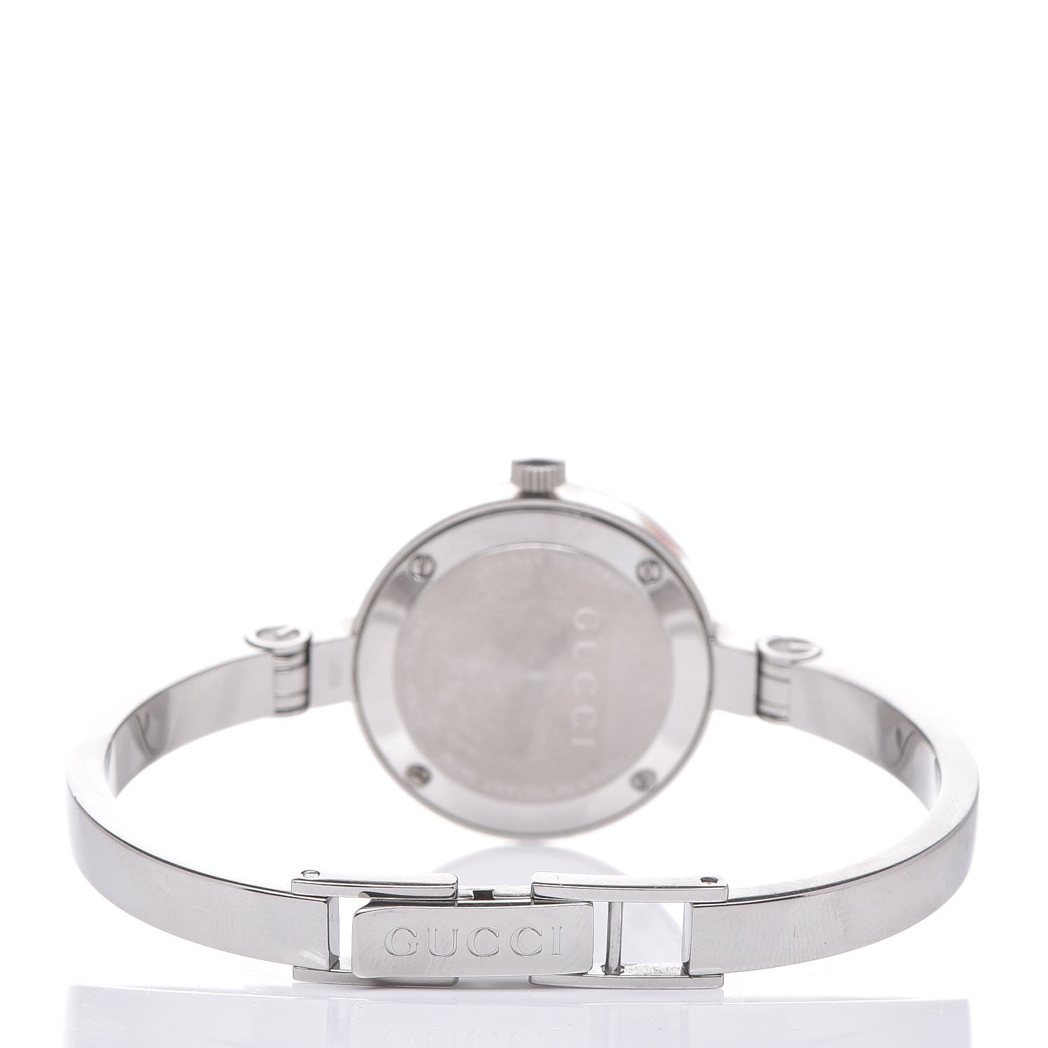 Gucci Stainless Steel Diamond 25mm 105 Series Floral Quartz Watch 4 of 7