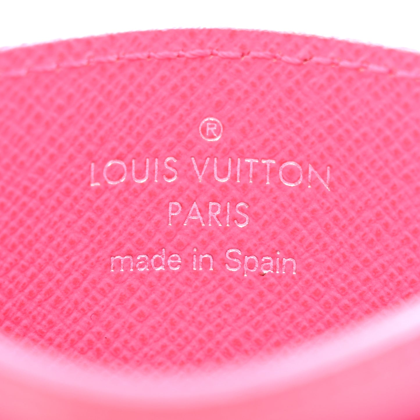 Epi Card Holder Pink