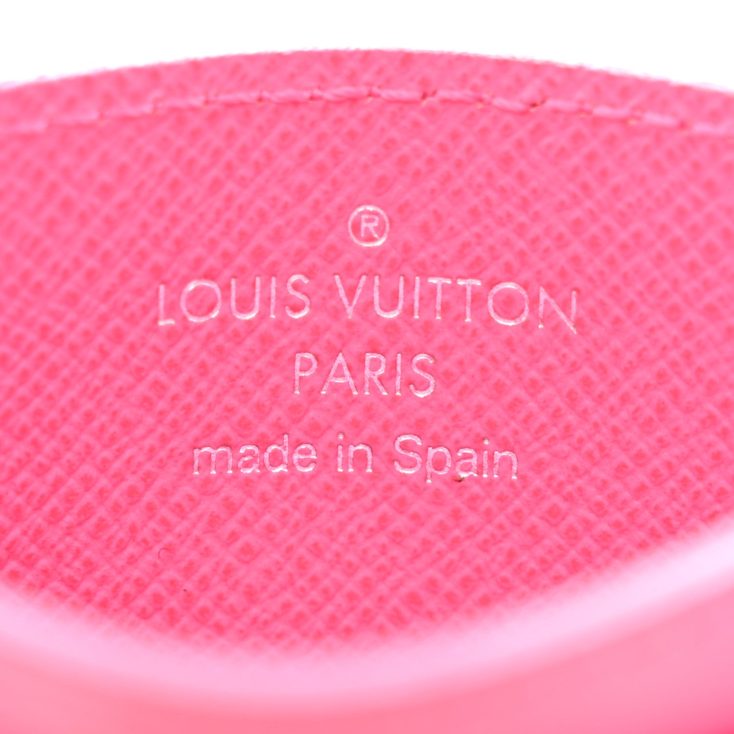 Louis Vuitton Epi Card Holder Pink 6 of 8