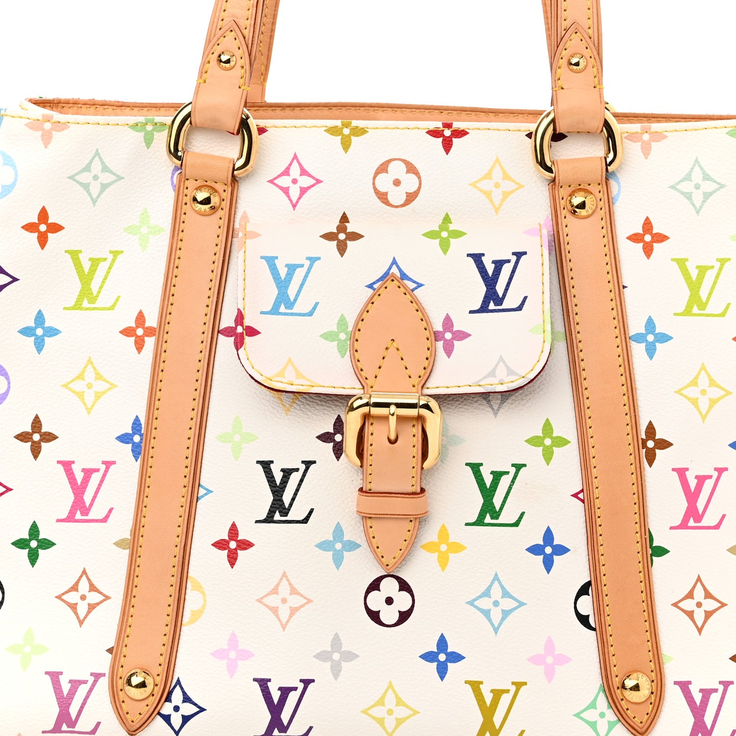 Monogram Multicolor Aurelia MM White