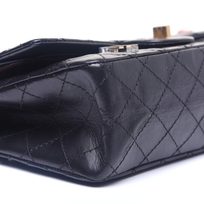 Chanel Aged Calfskin Lucky Charms 2.55 Reissue 225 Flap Black 6 of 17