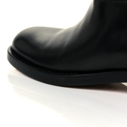 Gucci Calfskin Horsebit Tall Boots 36 Black 17 of 18