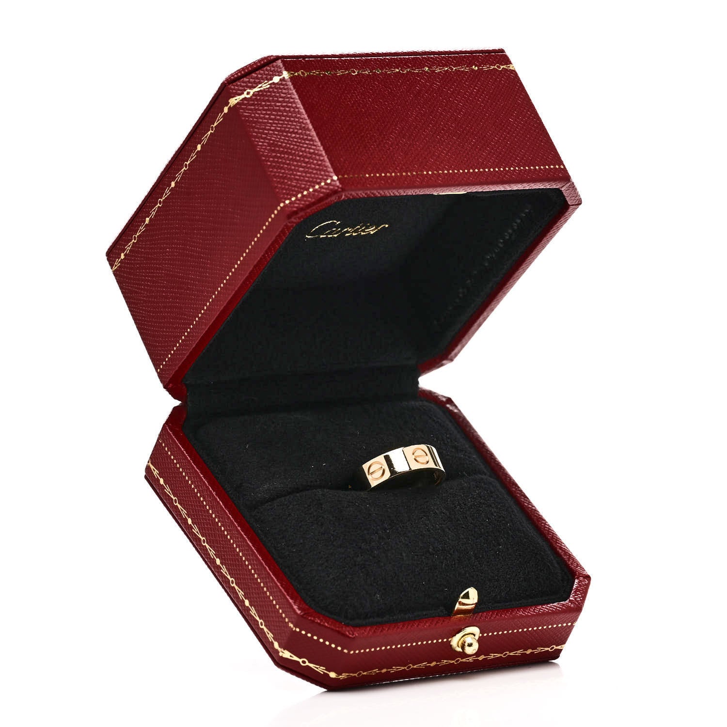 Cartier 18K Pink Gold 3.5mm LOVE Wedding Band Ring 52 6 5 of 5